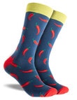 Mitch Dowd Chilli Hot Sauce Crew Socks, 2-Pack, Assorted product photo View 02 S
