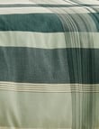 Linen House Levon Duvet Cover Set, Jade product photo View 04 S