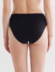 Lyric Hi-Cut Briefs, Black, 4-Pack, 8-26 product photo View 03 S