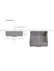 Joseph Joseph Cupboard Store Undershelf Drawer, Grey product photo View 02 S