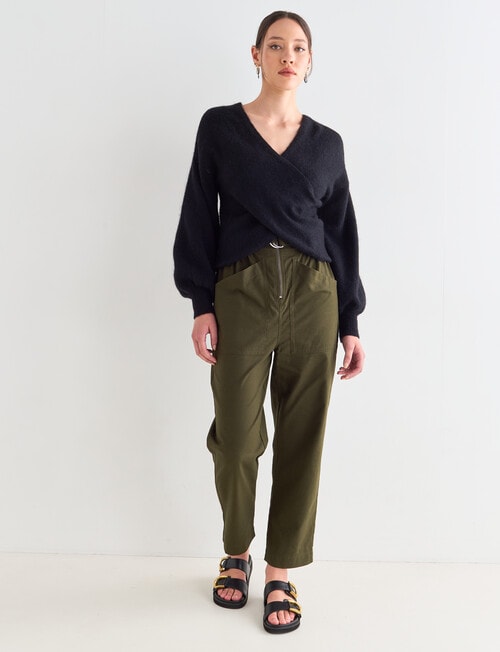 State of play Plato Pant, Olive product photo View 03 L