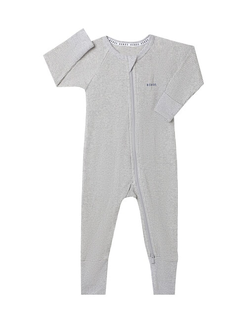 Bonds Waffle Wondersuit, New Grey Marle product photo