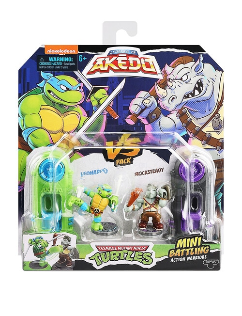Teenage Mutant Ninja Turtles Legends of Akedo Mini Battling Action Warriors, Assorted product photo View 02 L