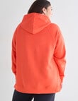 Superfit Curve Hooded Sweatshirt, Orange product photo View 02 S