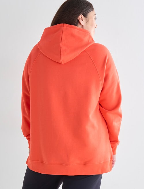 Superfit Curve Hooded Sweatshirt, Orange product photo View 02 L