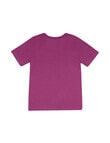 Champion Tonal Script Tee, Bruised Berry product photo View 02 S