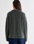 Mineral Olly Alpaca Blend Sweater, Sage product photo View 02 S