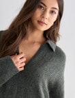 Mineral Olly Alpaca Blend Sweater, Sage product photo View 04 S