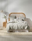 Linen House Pedro Duvet Cover Set, Charcoal product photo