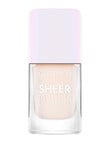 Catrice Sheer Beauties Nail Polish, 010 Milky Not Guilty product photo