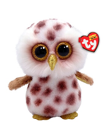 Ty Beanies Boo Whoolie Spotted Owl, 15cm product photo