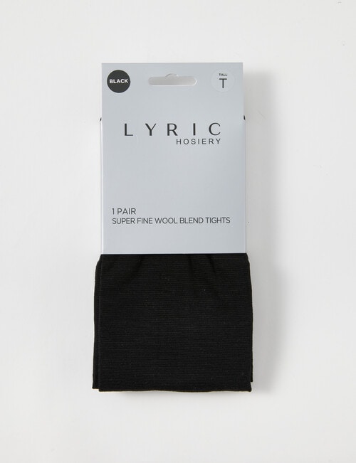 Lyric Super Fine Merino Blend Tight, 1-Pack, Black, Avg-Xtall product photo View 02 L