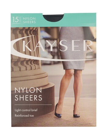 Kayser Nylon Sheers, 15D, Smoke product photo