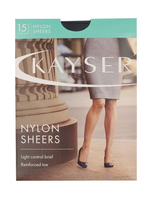 Kayser Nylon Sheers, 15D, Smoke product photo