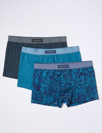 Jockey Comfort Floral Trunk, 3-Pack, Wildflower product photo
