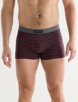 Jockey Comfort Heritage Stripe Trunk, 3-Pack, Grey & Deep Forest product photo View 02 S