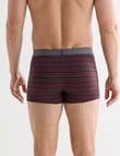 Jockey Comfort Heritage Stripe Trunk, 3-Pack, Grey & Deep Forest product photo View 03 S