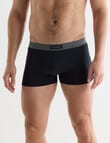 Jockey Comfort Distorted Check Trunk, 3-Pack, Grey & Black product photo View 02 S