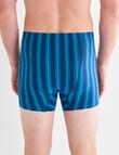 Jockey Sports Stripe Midway, Blue & Teal product photo View 02 S