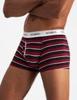 Bonds Guyfront Stripe Trunk, 3-Pack, Black & Astor Red product photo View 04 S