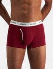 Bonds Guyfront Stripe Trunk, 3-Pack, Black & Astor Red product photo View 06 S