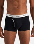 Bonds Guyfront Stripe Trunk, 3-Pack, Black & Astor Red product photo View 07 S