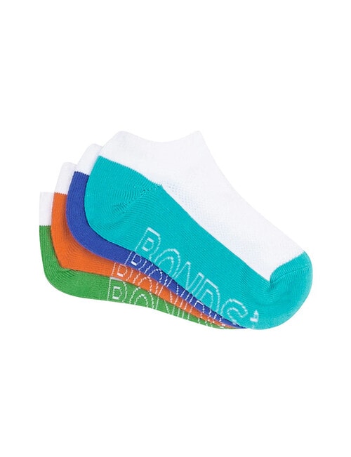 Bonds Bonds Logo Lite Low Cut, 4-Pack, White product photo