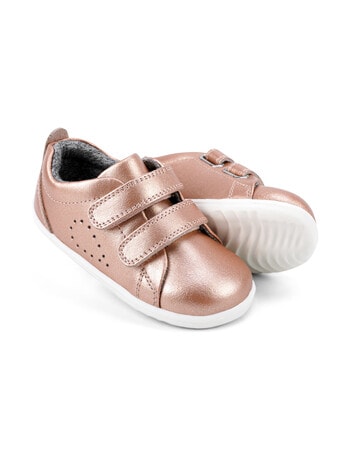 Bobux Step Cup Grass Court Shoe, Rose Gold product photo