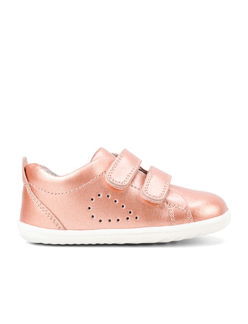 Bobux Step Cup Grass Court Shoe, Rose Gold product photo View 03 L