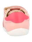 Bobux Step Up Riley Shoe, Seashell & Guava product photo View 06 S