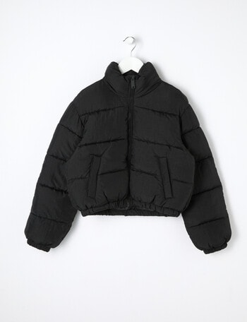 Switch Mini Puff Jacket, Black product photo