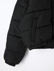 Switch Mini Puff Jacket, Black product photo View 02 S