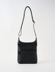 Boston + Bailey Soft Zip Crossbody Bag, Black product photo View 02 S