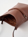 Boston + Bailey Soft Zip Crossbody Bag, Brown product photo View 06 S