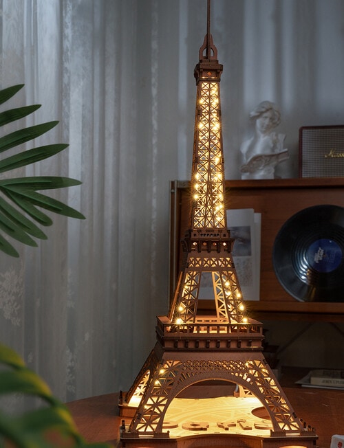 DIY Kits Rolife Night Of The Eiffel Tower product photo View 03 L