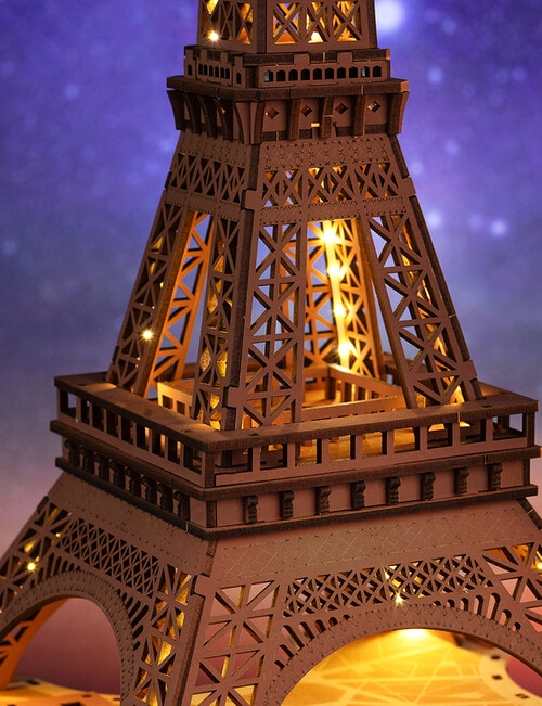 DIY Kits Rolife Night Of The Eiffel Tower product photo View 10 L