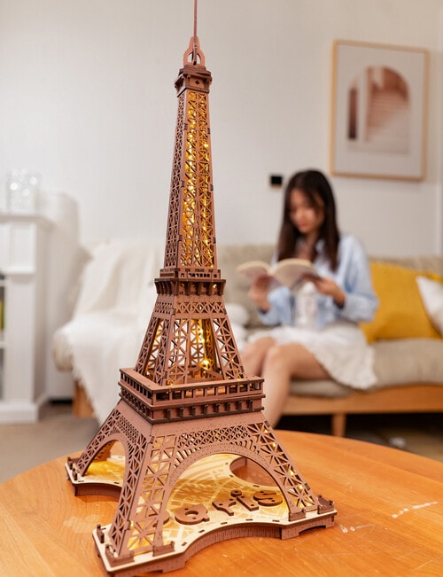 DIY Kits Rolife Night Of The Eiffel Tower product photo View 16 L