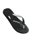 Havaianas Top Mix Jandal, Black & White product photo View 03 S