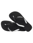 Havaianas Top Mix Jandal, Black & White product photo View 05 S
