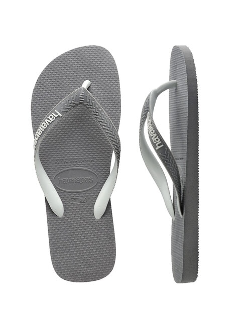 Havaianas Top Mix Jandal, Grey & White product photo View 02 L