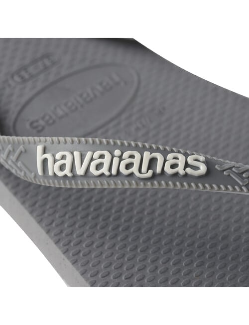 Havaianas Top Mix Jandal, Grey & White product photo View 06 L