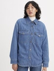 Levis Nola Shacket, Denim Blue product photo