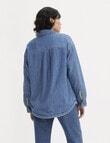 Levis Nola Shacket, Denim Blue product photo View 02 S