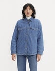 Levis Nola Shacket, Denim Blue product photo View 04 S