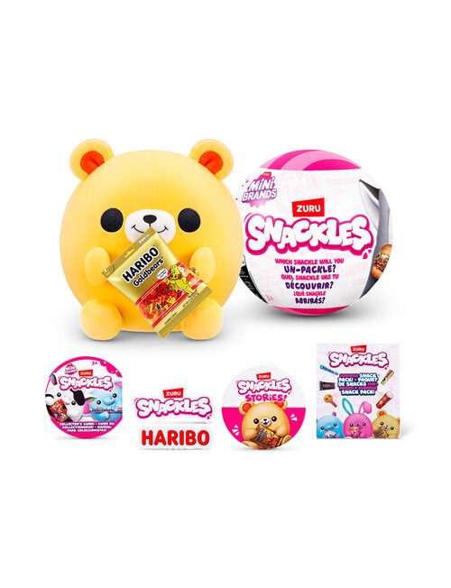Snackles 14cm Small Series 1 Soft Toy, Wave 2, Assorted product photo View 03 L