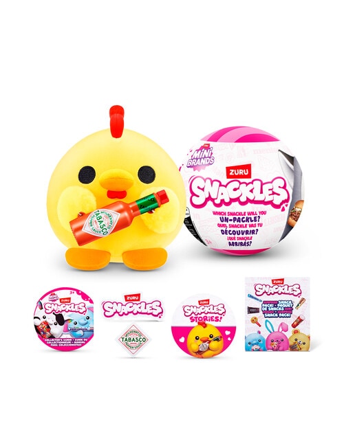Snackles 14cm Small Series 1 Soft Toy, Wave 2, Assorted product photo View 08 L
