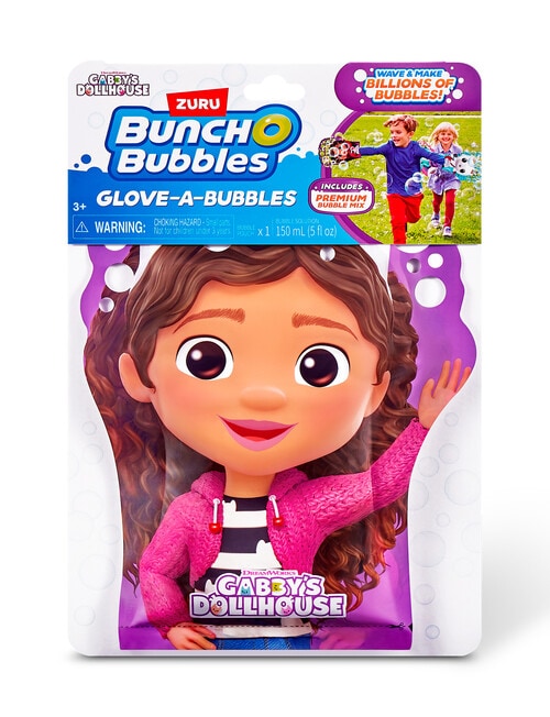 Bunch O Balloons Bunch O Bubbles Glove Gabby's Dollhouse, Assorted product photo View 03 L