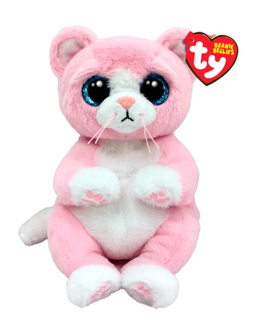 Ty Beanies Belly Lillibelle Pink Cat, 20cm product photo