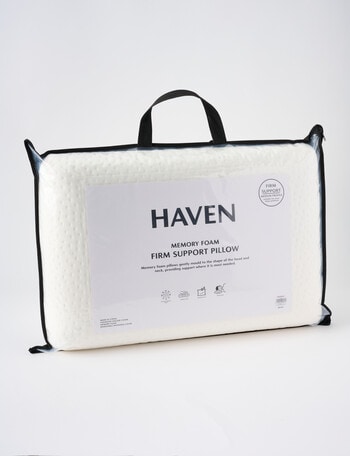 Haven Memory Foam Firm Support Pillow product photo