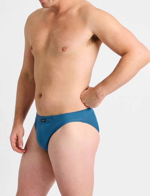 Jockey Cotton Brief, 4-Pack, Blue & Green product photo View 12 L